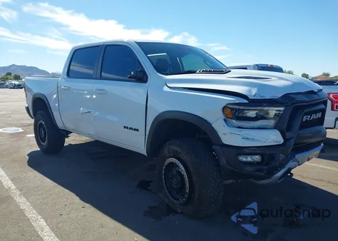 2022 Ram 1500 Rebel 4X4 5'7 Box из США, поврежденный, VIN 1C6SRFLT2NN410677